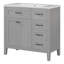 Meuble-lavabo simple avec plateau 35,98 po Daryla-976571008