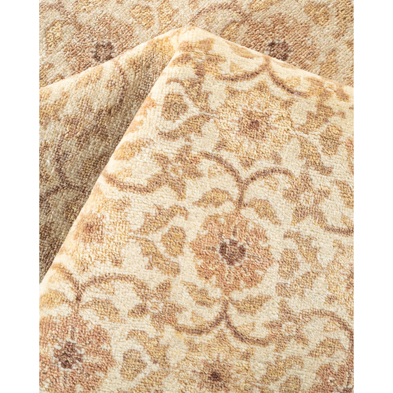 Classic One-of-a-Kind 6'2" X 8'10" Hand Knotted Area Rug