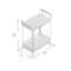 Chariot-bar pour le service Cartie-123133822