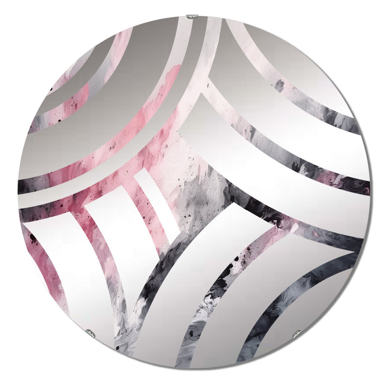 Posita - Miroir décoratif, 23,6 po x 23,6 po