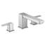 90 Degree Double Handle Deck Mounted Roman Tub Faucet Trim-1290100856
