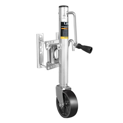Cric de remorque 1000 lb avec roue simple