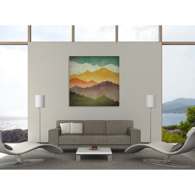 «Mountain View» par Ryan Fowler - reproduction d'art sur toile tendue
