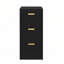 Armoire flottante murale moderne avec tiroirs et détails décoratifs-299198332