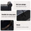 Banc de rangement rembourré en similicuir-526122573