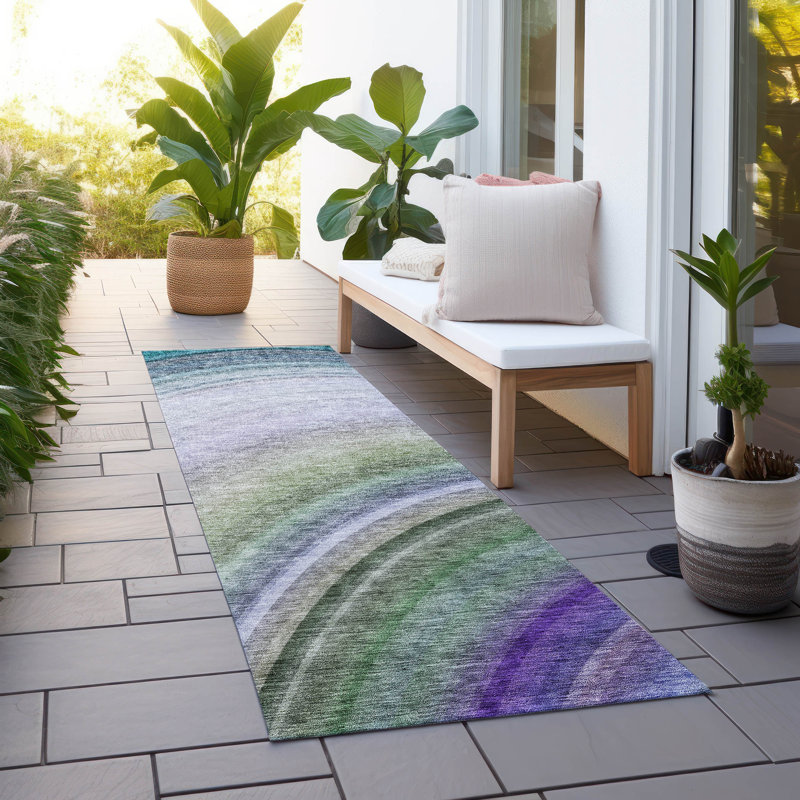 Jurnee Indoor / Outdoor Rug, Runner 2'3" x 7'6"
