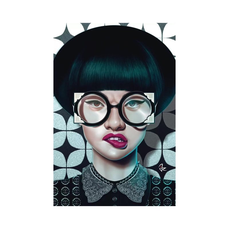 Optical by Giulio Rossi - Print on Canvas, Wrapped Canvas, 66.04 cm H x 45.72 cm W x 1.91 cm D