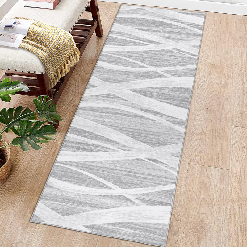 Tapis Ertac avec envers antidérapant, Tapis de couloir 2 pi x 6 pi