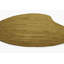 Jacquelyn Hand Tufted Wool Solid Tumeric Area Rug-111658618