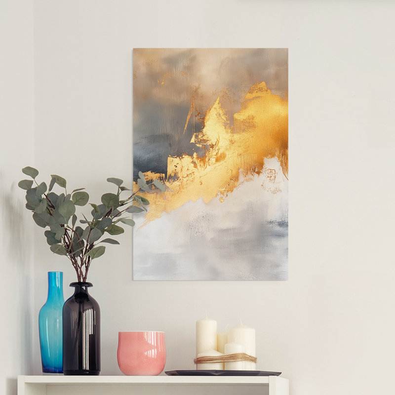Série ABSTRACT CDLI - Impression sur toile seulement - NON-CADRE, H 18 po x l 12 po