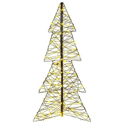 vidaXL Christmas Tree with 240 LEDs Acrylic