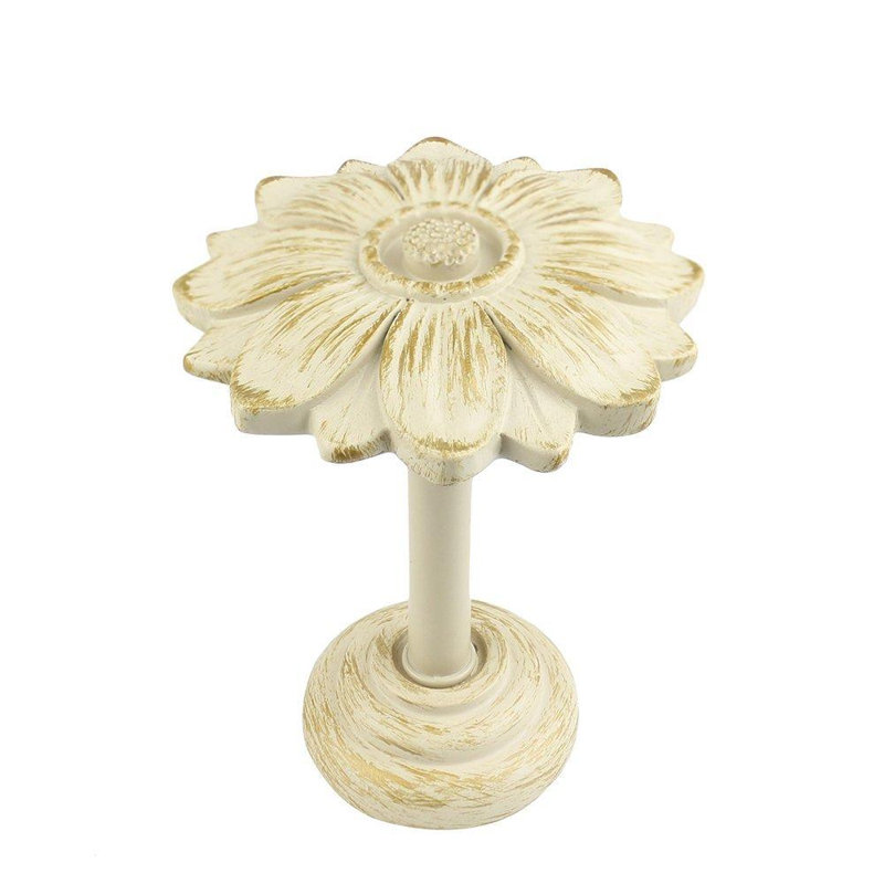 Retenue de rideau Mccane Bloom Medallion, Blanc doré de France
