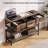 43.3''  Modern Wood Console Table with 3 Fabric Drawers, Rectangle Narrow Entryway Sofa Table with Charging Station And Open Shelves For Hallways, Living Rooms, And Small Spaces-104229664
