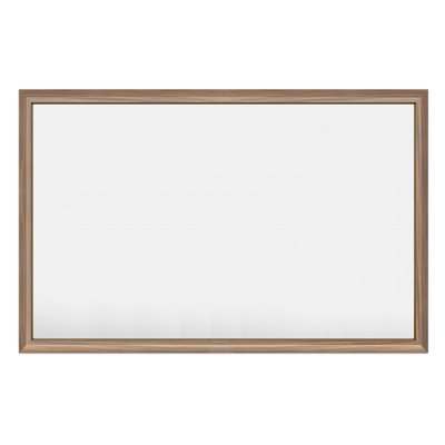 Amara Tempered Glass and Aluminum Alloy Framed French Cleat Mounted Wall Mirror with 5-Year Warranty