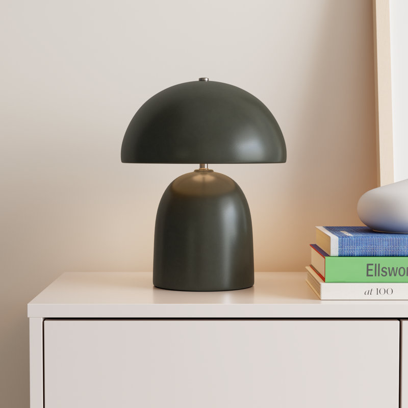 Hardacre Ceramic Table Lamp, Pewter Green