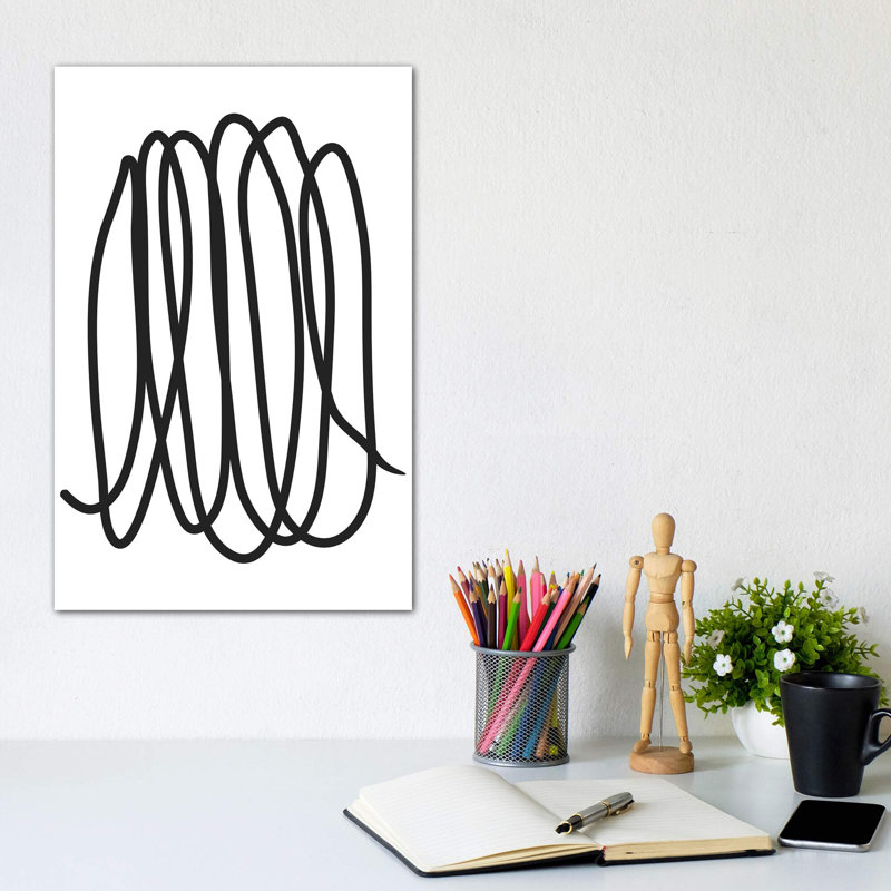 Abstract VI - Wrapped Canvas Print, 20.32 cm H x 30.48 cm W