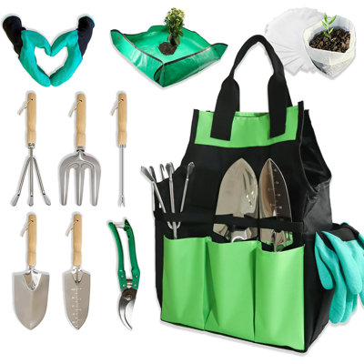 Ensemble d'outils de jardinage de 10 pièces