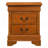 Elegant Oak Nightstand With 2 Drawers-1539788869