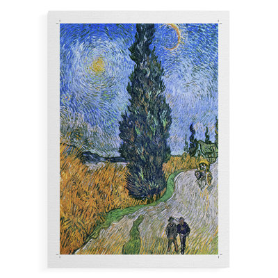 Vintage Landscape LXXV -Canvas Print Only - NOT FRAMED