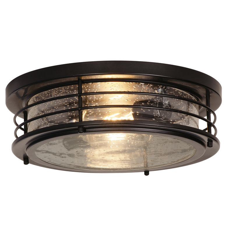 Plafonnier encastré ombré 2 lumières 13 po Emberton