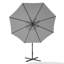 Seraphina 3m Cantilever Parasol with LED Light-868611029