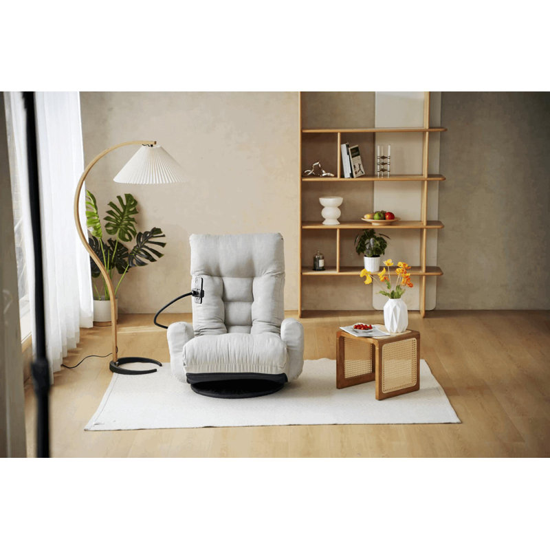 Chaise d'appoint d'intérieur 360 °, Gris