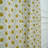 Mustard Yellow Floral Hand Block Printed Viscose Linen Unlined Flat Panel Curtain for Living Room and Bedroom, Boho Farmhouse Linen Drapes & Curtains-1478104744