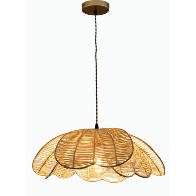Argenziano 1 - Light Natural Unique/Statement Pendant