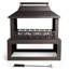 Rectangle Steel Wood Burning Smokeless Fire Pit