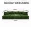 7 Seater Corduroy Sofa Bed-693545058