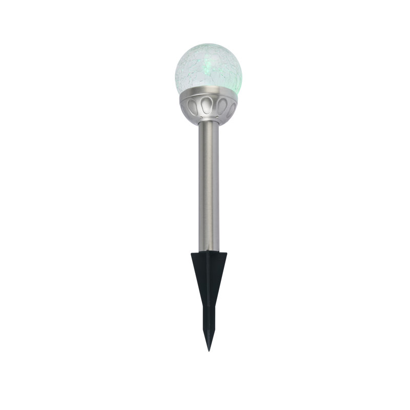 Sanjaya Low Voltage Integrated LED Glass Pathway Light Pack