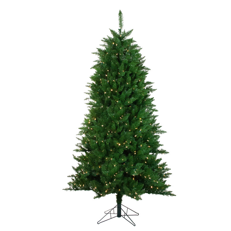 Lighted Artificial Pine Christmas Tree, 144"