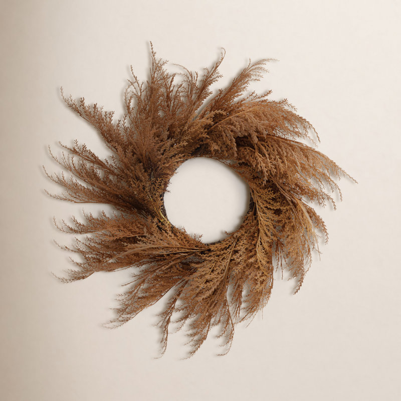 Faux Grass 28'' Wreath
