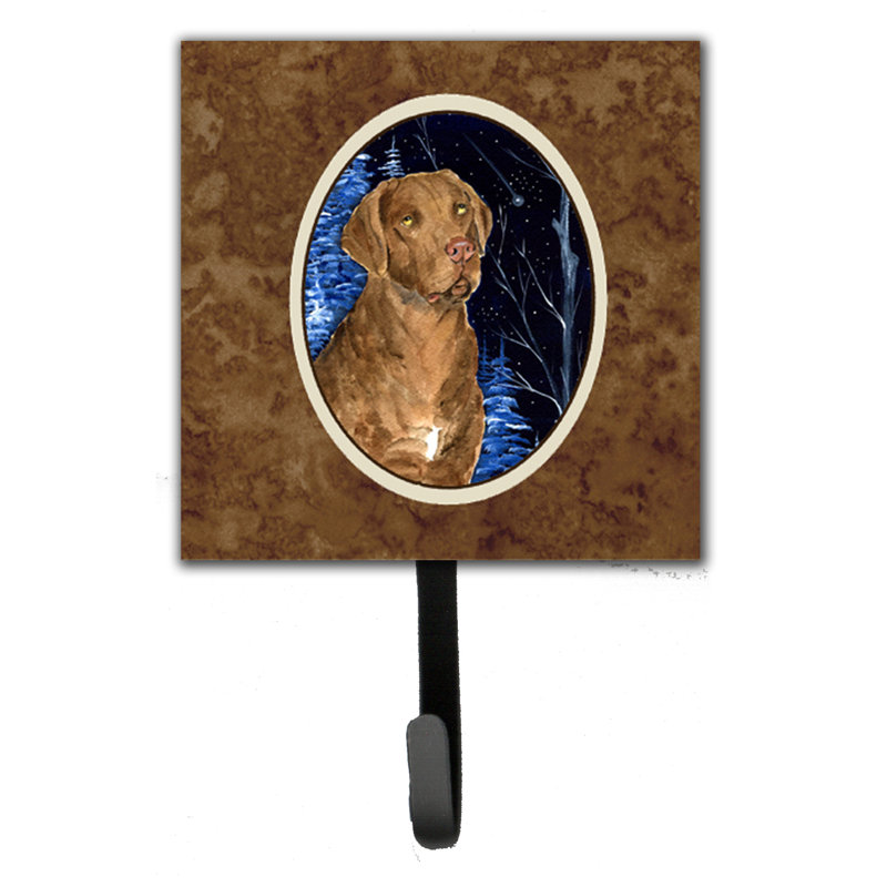 Porte-laisse et crochet mural starry night chesapeake bay