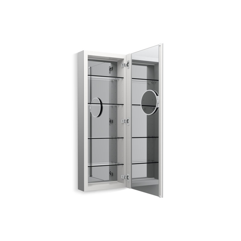 Verdera 20 In. X 40 In. Rectangular Framed Medicine Cabinet, 40" H x 15" W x 4.25" D