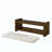 Accent Bench With Lower Shelf Shoe Rack, Padded Seating Bench For Living Room, Modern Compact Bed End Bench With Storage For Bedroom Seating, Removable Cushion-311264038