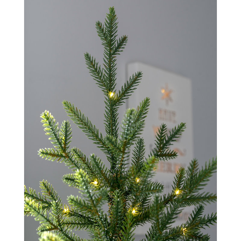 2.99' H Lighted Artificial Fir Christmas Tree