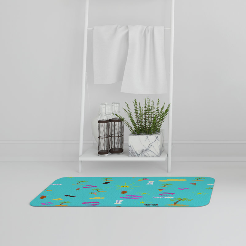 Zariah Non-Slip Bath Rug