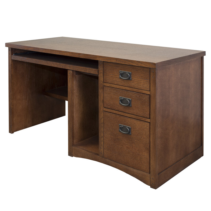 Bureau en bois massif deluxe Benno