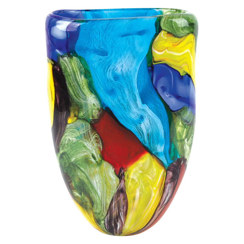 Barhamsville Handmade Glass Table Vase