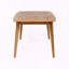 Table de salle à manger extensible pour l'extérieur en bois d'acacia