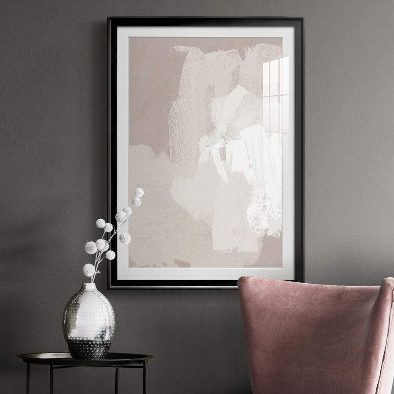 " Cloud Slate II ", Black , 30.5" H x 22.5" W x 1" D