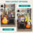 Guitar Rack Multi Guitar Stand for Multiple Guitars, Multiple Guitar Rack Holder with Side Shelf
