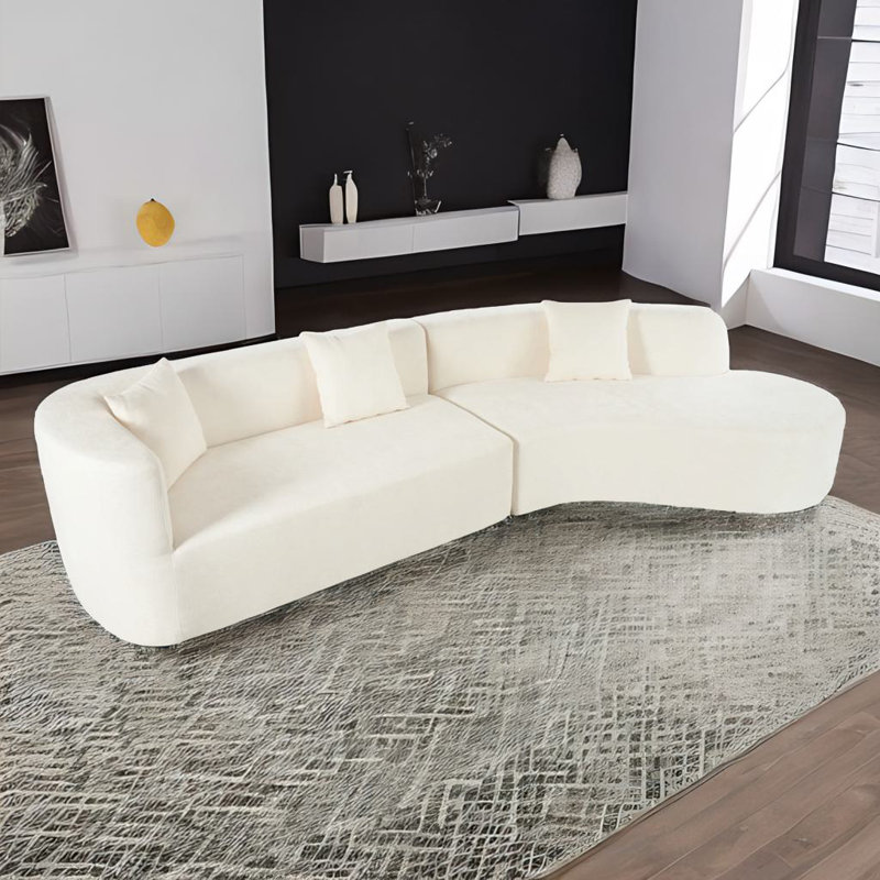 Canapé modulaire Rohrersville, Beige