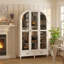 Armoire vitrée 77,2 po H 2 pièces