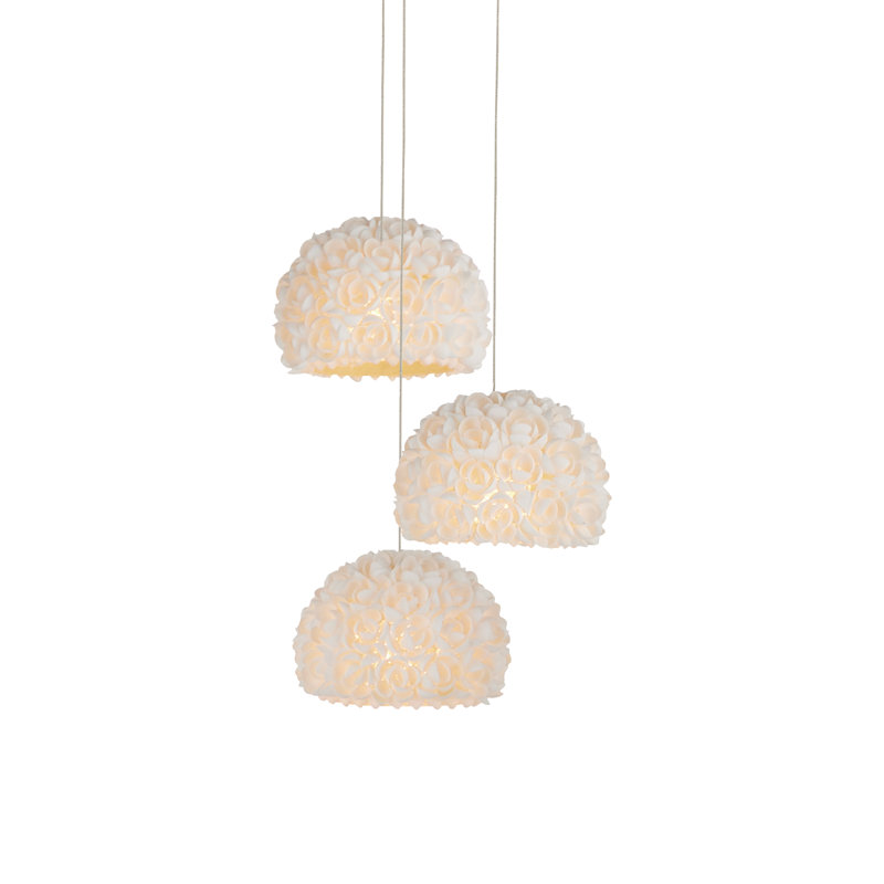 Luminaire suspendu rond à 3 lumières virtu