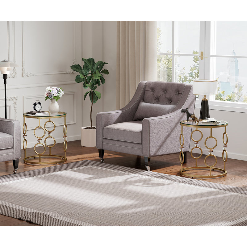 Side Table with Storage