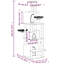 Keene 180cm H Cat Tree-83099884