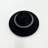 Bathroom Sink Faucet Wall Mounted With Dual Handles And Pop - Up Drain  No Overflow , Matte Black Finish, Smooth Aerated Water, Design Rust Color,
