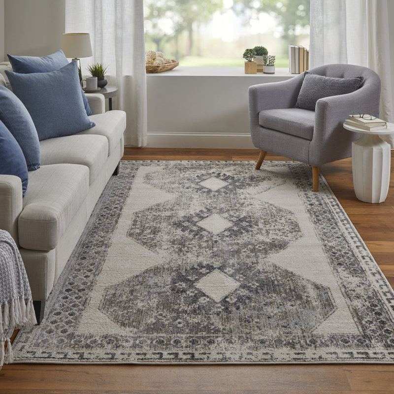 Rohon Performance Oriental Indoor Rug, Rectangle 7'10" x 10'